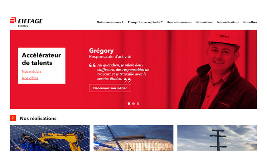 Eiffage Énergie, accélérateur de talents