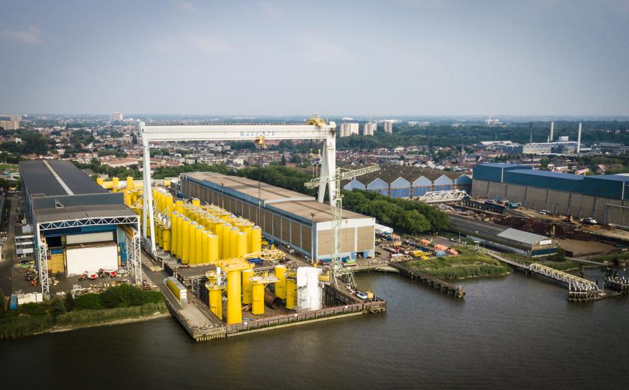 Eiffage and Sif win foundations contract for first two phases of Dogger Bank Wind Farm off the North East coast of England