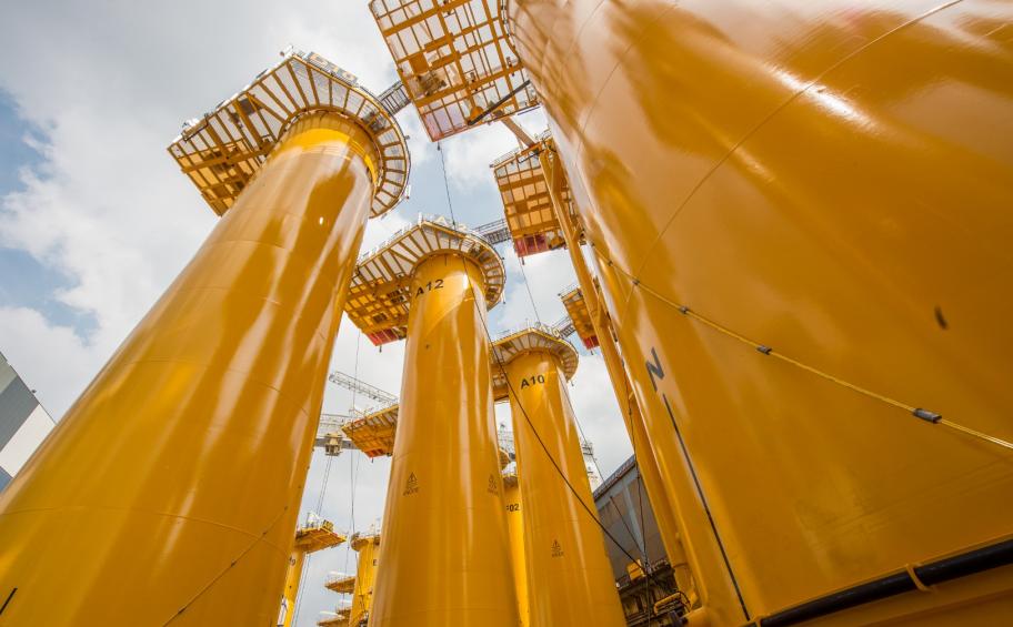Eiffage wins in consortium the contract for transition pieces for the future EnBW He Dreiht offshore wind farm off the German coast