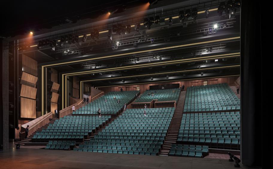 Eiffage won in consortium the second phase of the renovation of the National Danse Theatre at the Palais de Chaillot in Paris (France)