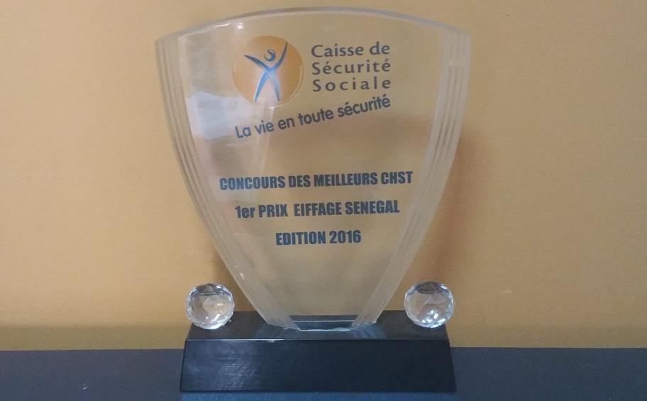 Eiffage Sénégal remporte le prix du meilleur Comité d’hygiène et sécurité du travail