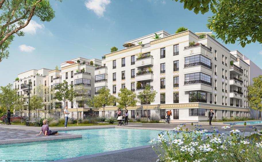 Eiffage Immobilier and I3F sign a VEFA for a Residence of 59 social housing units in the ZAC Grand Canal in Clamart (92)