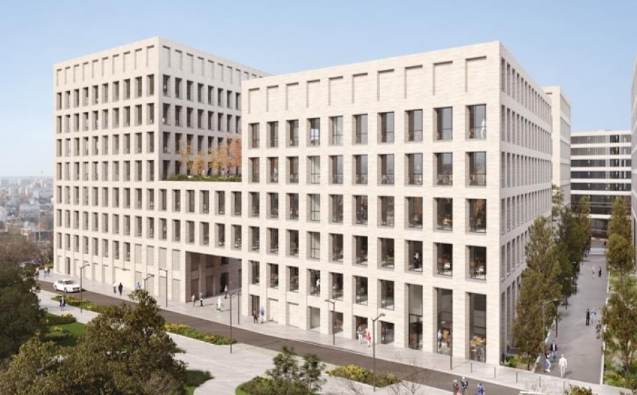 Eiffage Construction débute les travaux du futur immeuble dédié à l’innovation en oncologie de 25 000m² pour Kadans Science Partner à Villejuif