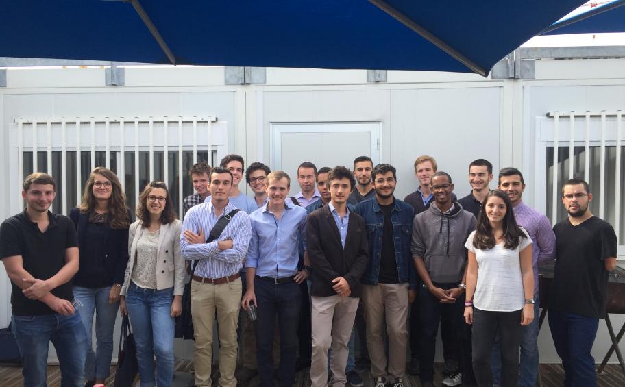 Des étudiants de l’ESTP sur la ligne 14