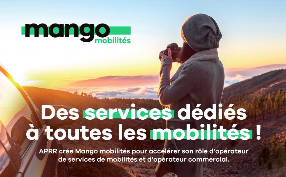 APRR launches Mango mobilités, its service brand