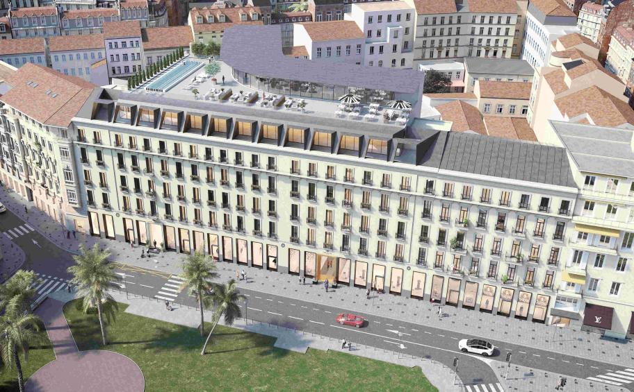 Eiffage Construction to renovate a listed building into a future 5-star hotel in Nice's Carré d'Or district (06)